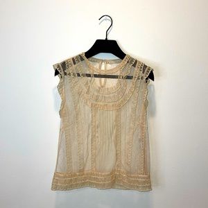 Red Valentino Lace Top